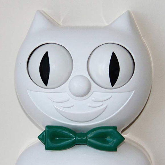 Urban Outfitters Candy Cane Green Kit-Cat Clock - Picture 3 of 4
